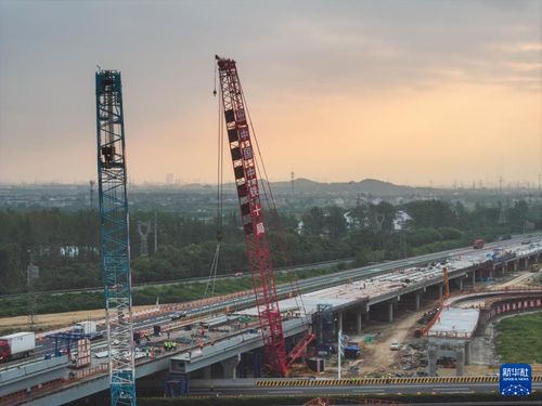 滬武高速公路擴建工程江陰段迎來關鍵節點